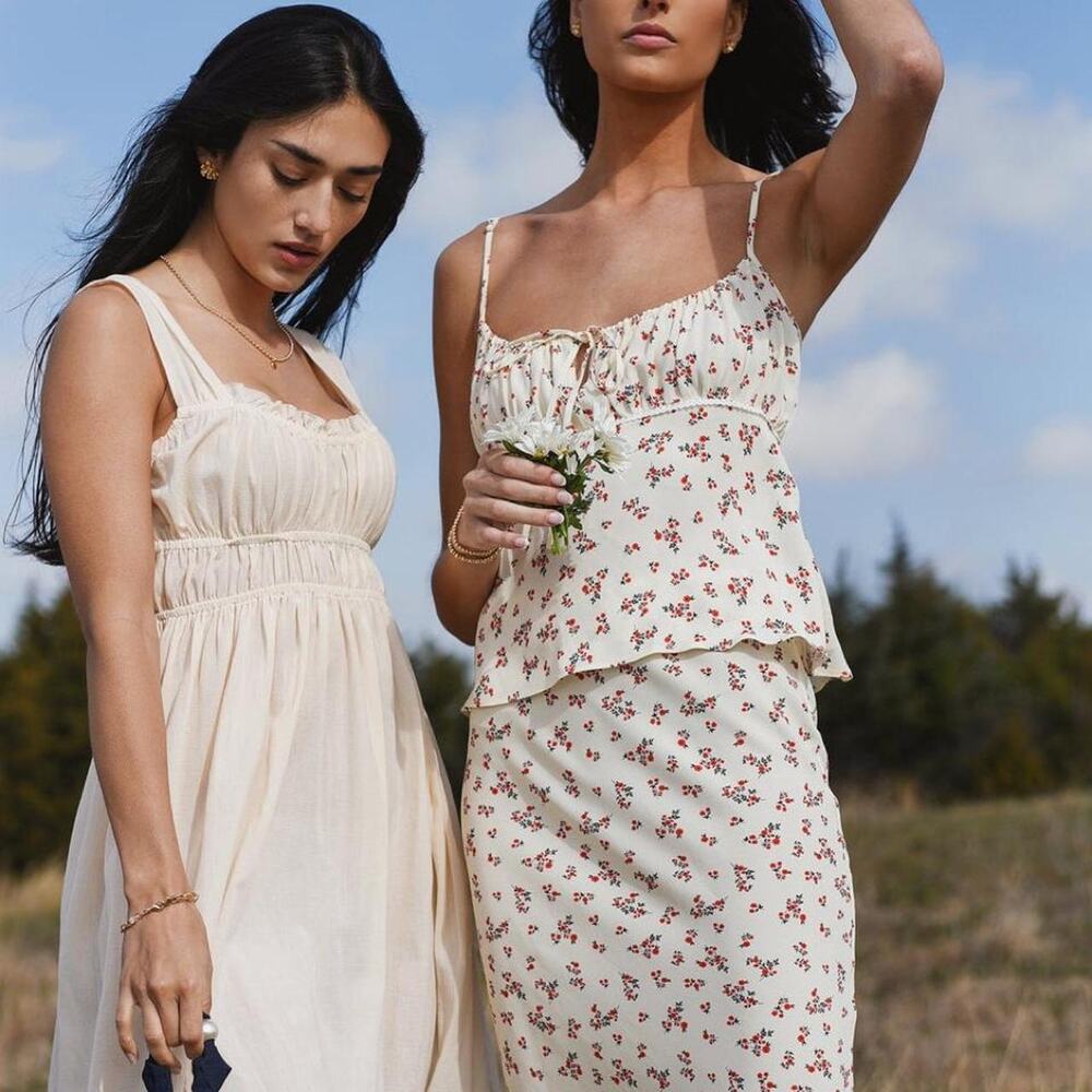 Ciao lucia white skirt with